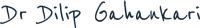 Dr Dilip Gahankari signature